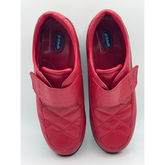 Dr. Scholls  womens Red Leather  SIZE 9M - Picture 6 of 12